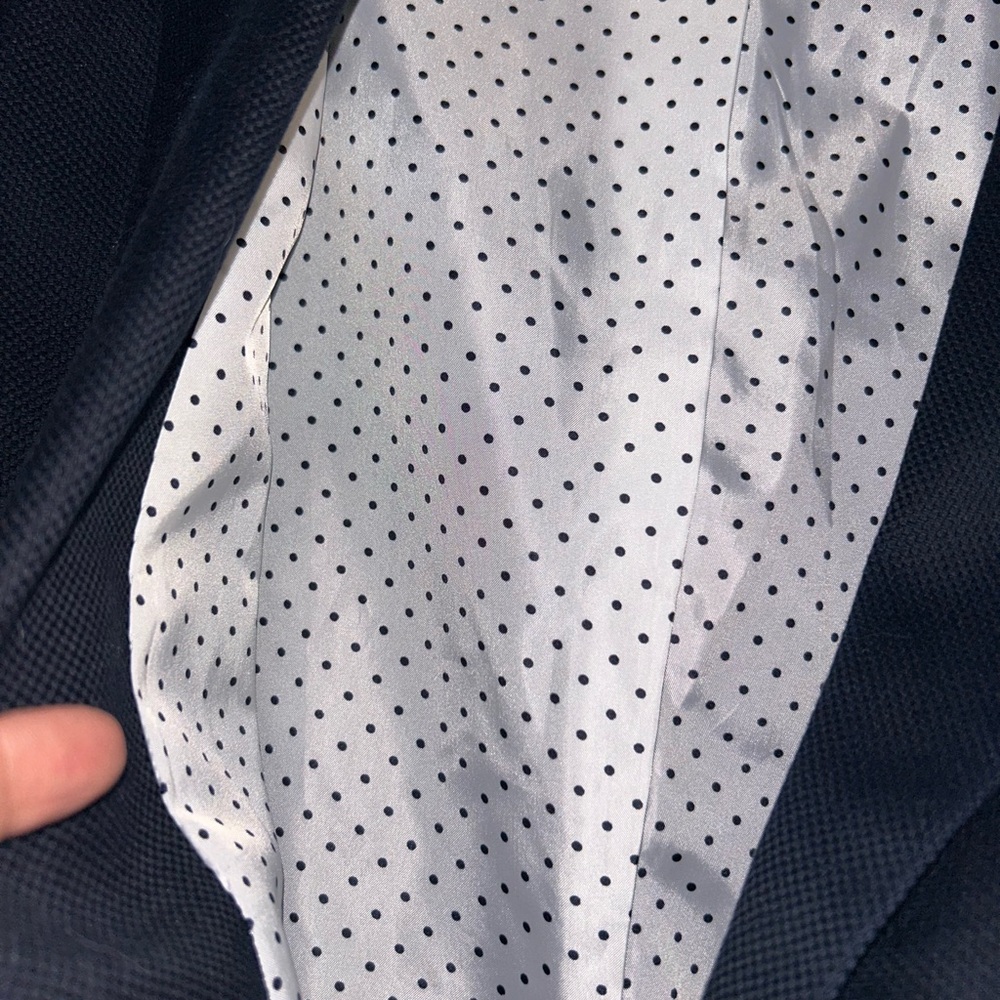 Ann Taylor Navy Blazer with Gold Button - Picture 5 of 5